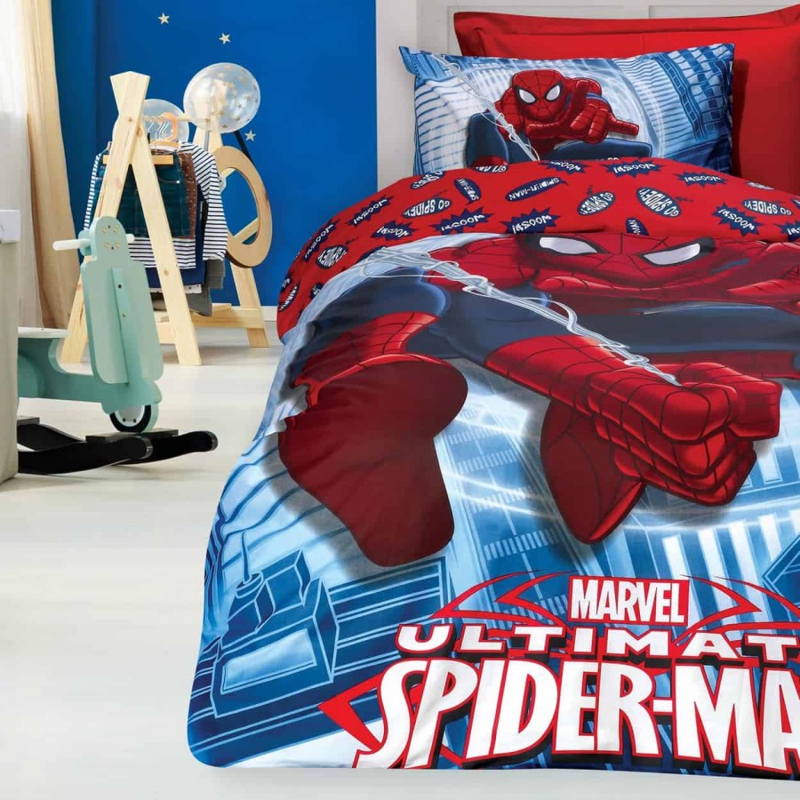 Πάπλωμα Μονό Spiderman Marvel Σετ 5010 160x240
