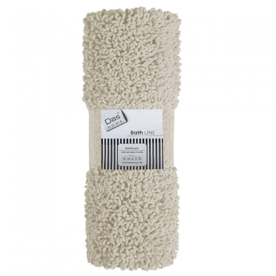 Πατάκι Μπάνιου Das Home 470 Chenille 50x70 Πατάκι Μπάνιου Das Home 470 Chenille 50x70