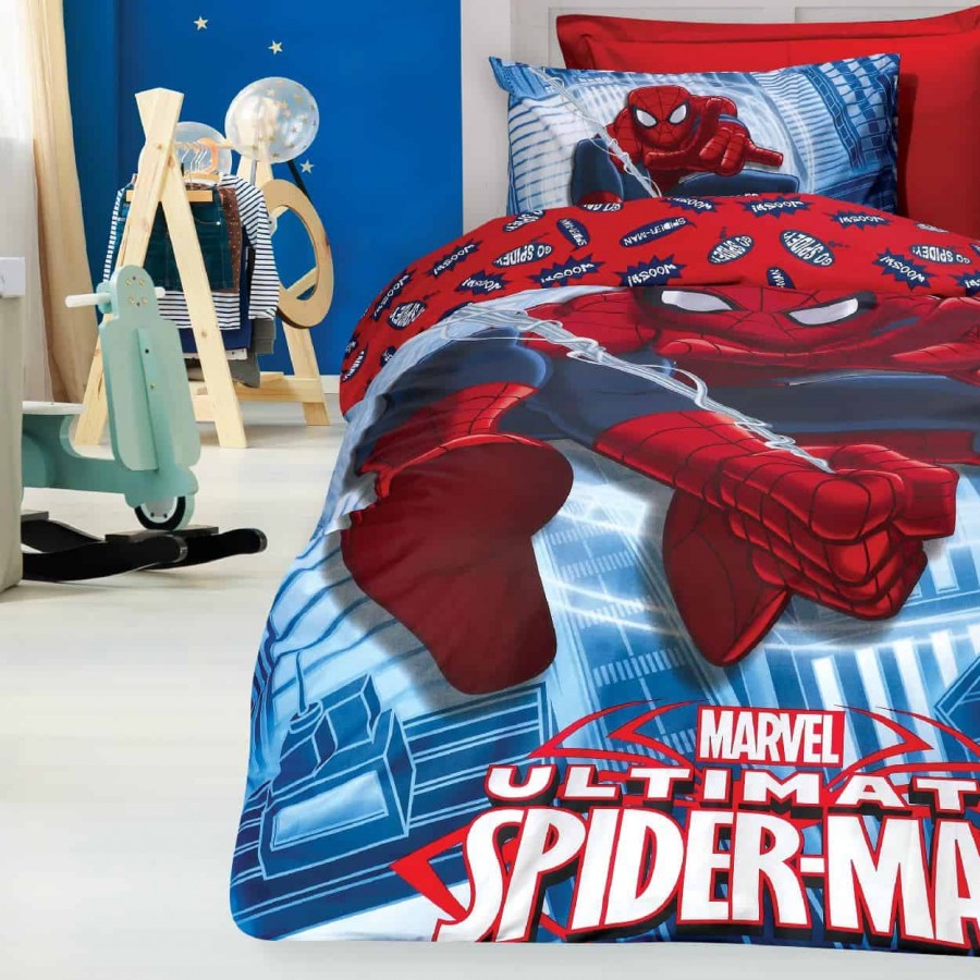 Σετ Κουβερλί Μονό Spiderman 5010 160x240