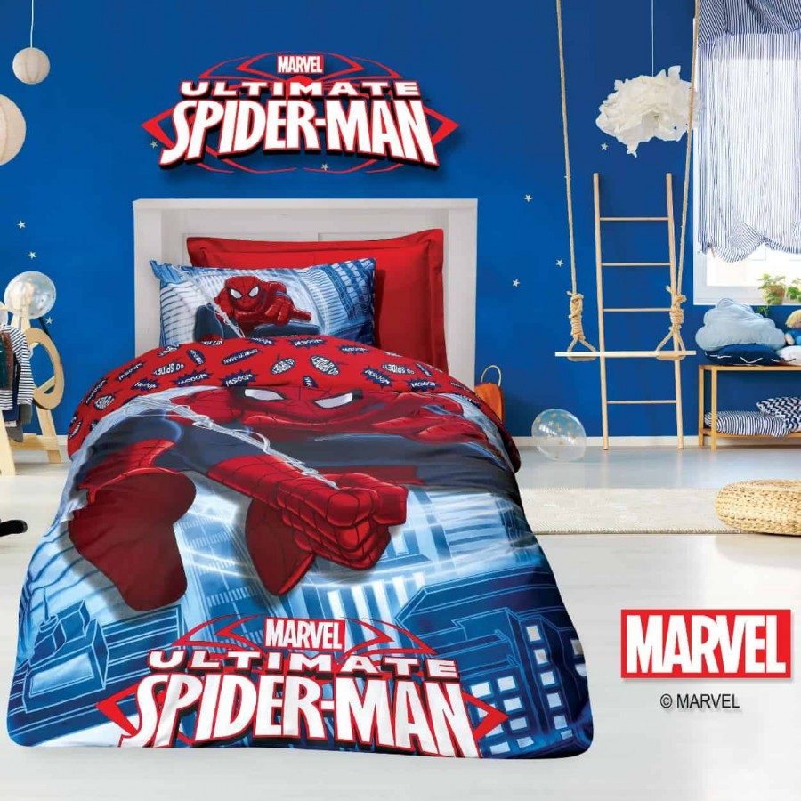 Σετ Κουβερλί Μονό Spiderman 5010 160x240