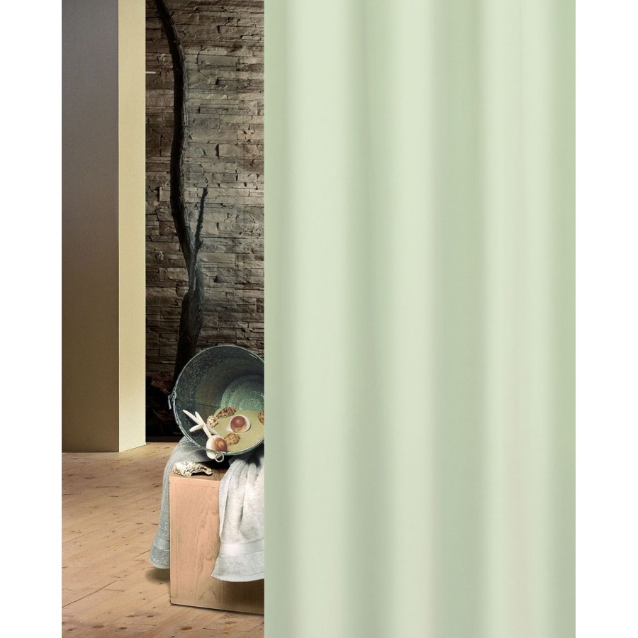 Κουρτίνα Μπάνιου Πλαστική 180x200 Solid Εκρού Joy Bath