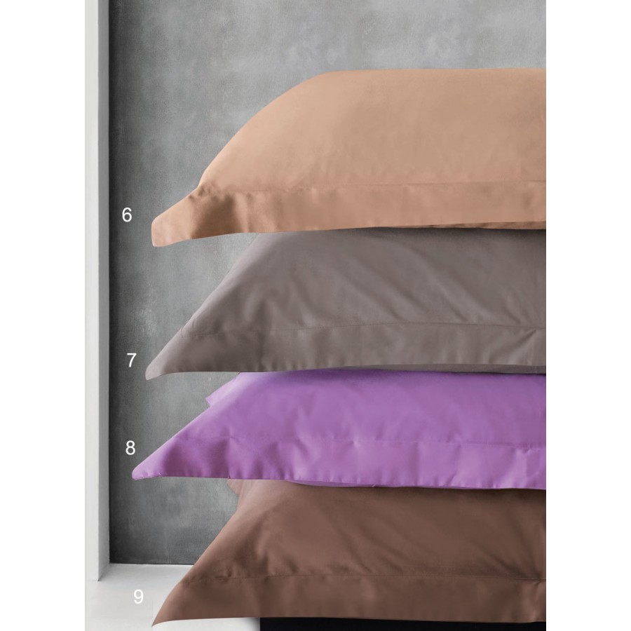 Σετ Παπλωματοθήκη Βαμβακοσατέν Μονή Plain 6 Makis Tselios 160x240 Εκρού