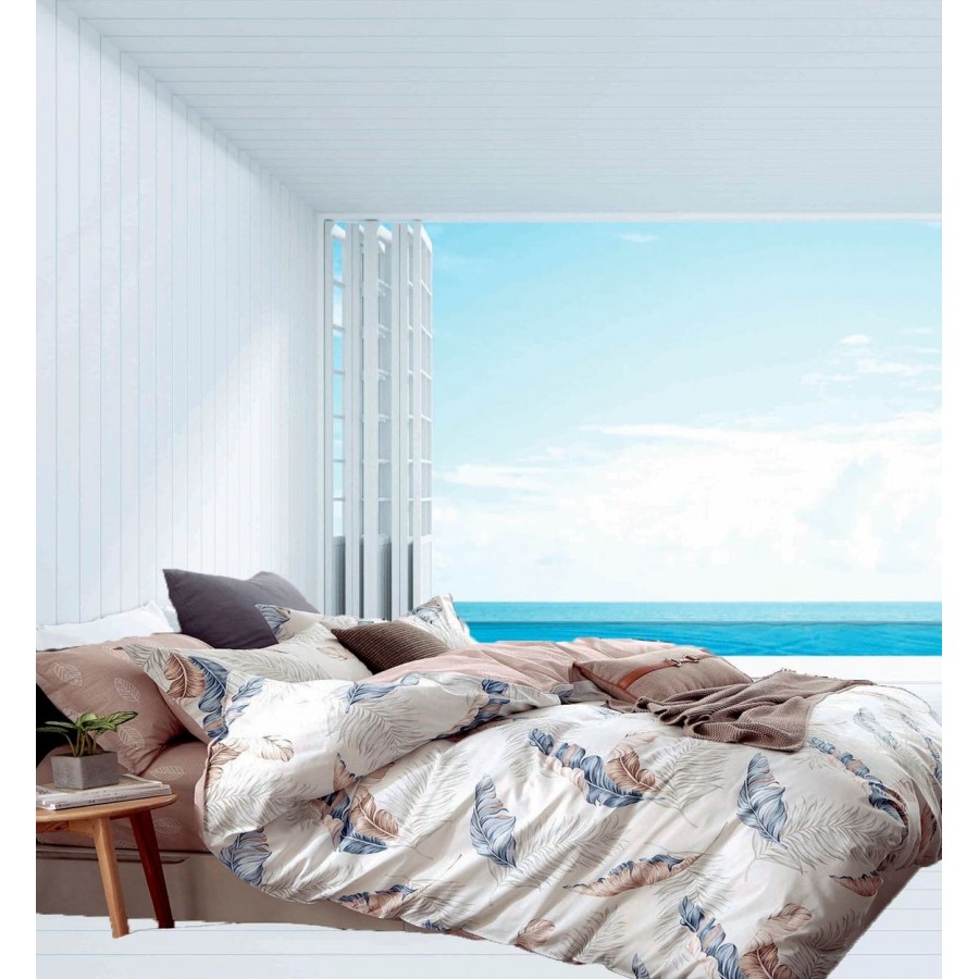 Σετ Σεντόνια Υπέρδιπλα Feather Makis Tselios 230x260