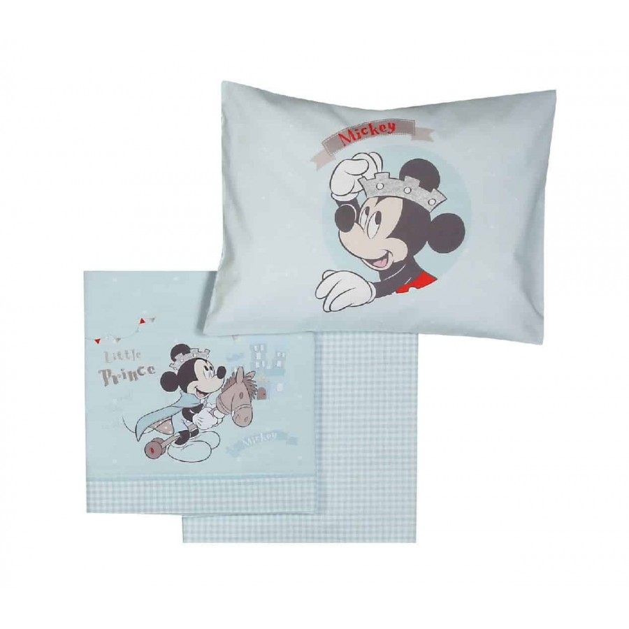 Βρεφικά Σεντόνια κούνιας Nef Nef mickey prince Nef Nef 120x170 - 30x40