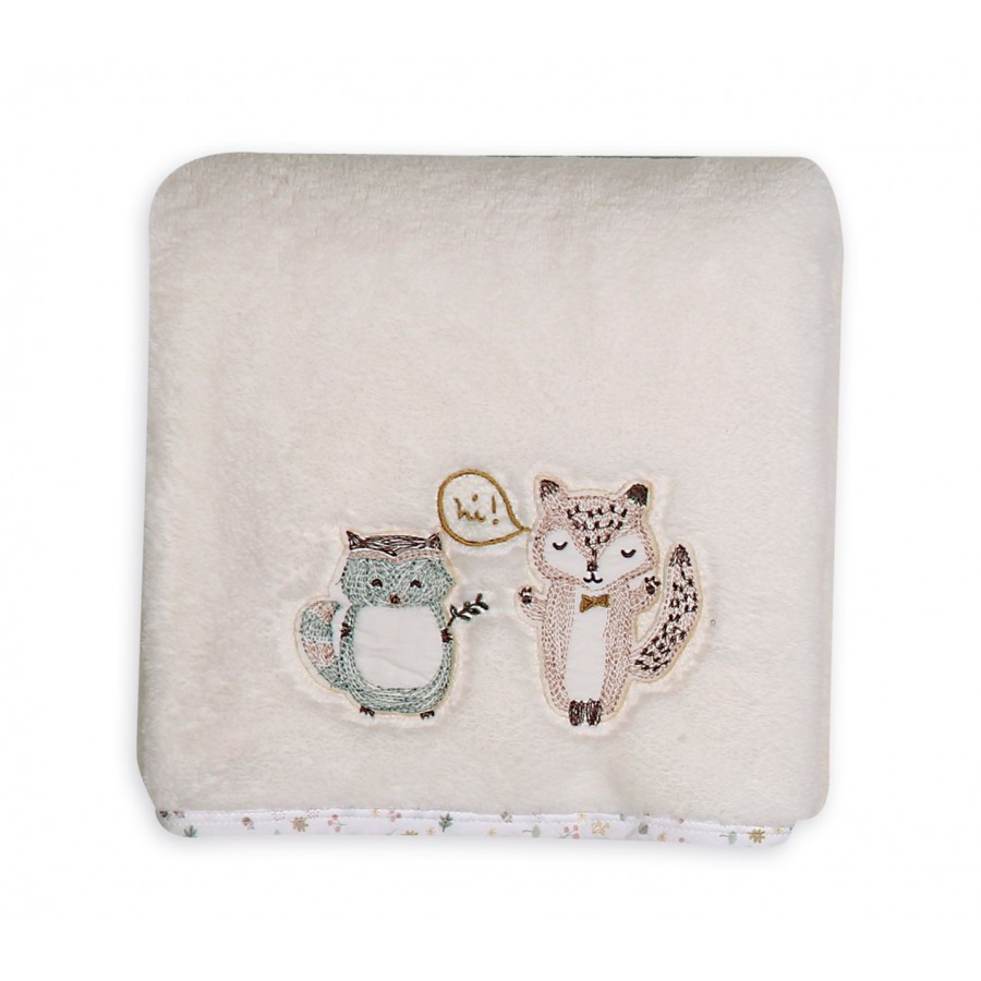 Βρεφική Κουβέρτα Fleece Αγκαλιάς Forestland  Nef-Nef  80X110