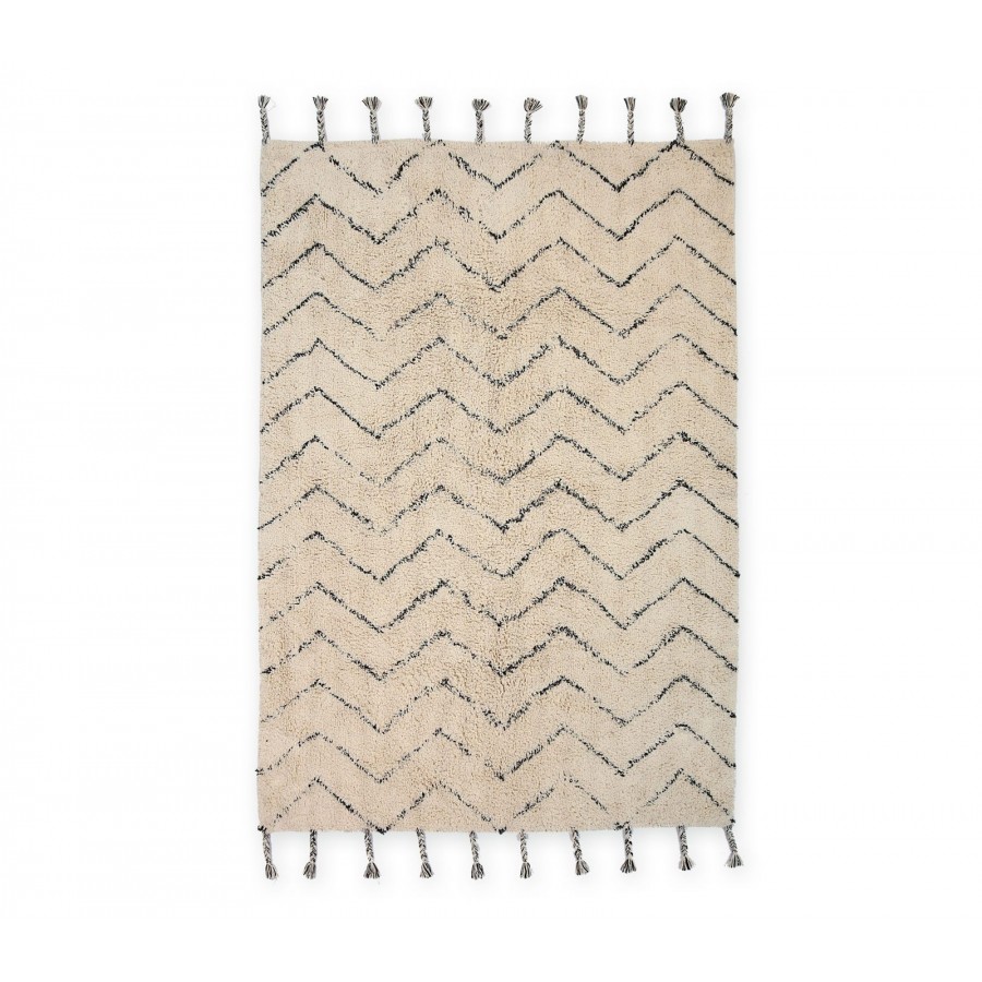 Χαλί Boho Black - Natural Nef-Nef  140X200