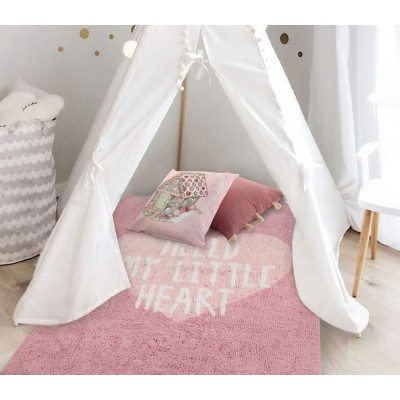 Χαλί παιδικό hello pink Nef Nef Nef Nef 100x160