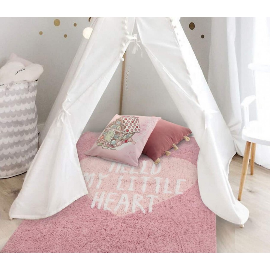 Χαλί παιδικό hello pink Nef Nef Nef Nef 100x160
