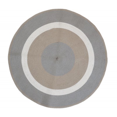 Χαλί Vintage Φ 120 Grey/Beige