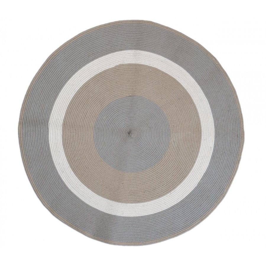 Χαλί Vintage Φ 120 Grey/Beige