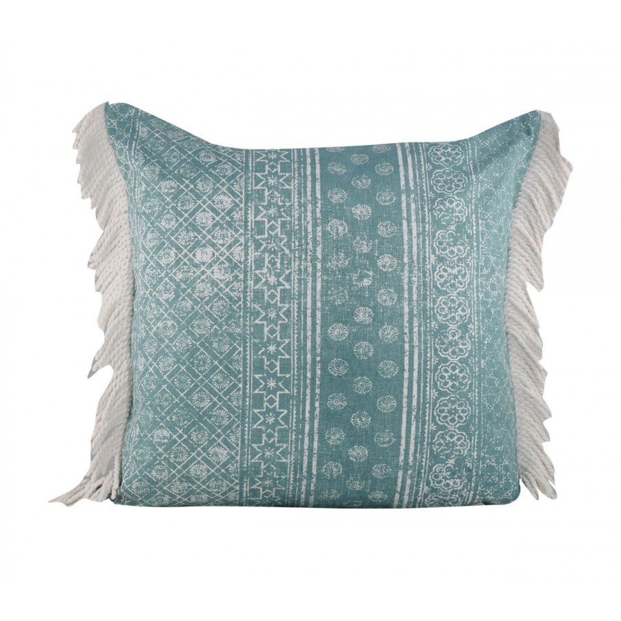 Διακοσμητική Μαξιλάρα Δαπέδου Lincoln Petrol Nef-Nef 60X60