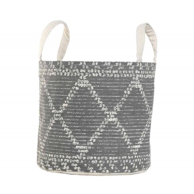 Διακοσμητικό Καλάθι decore ανθρακί Nef Nef 32x32x32