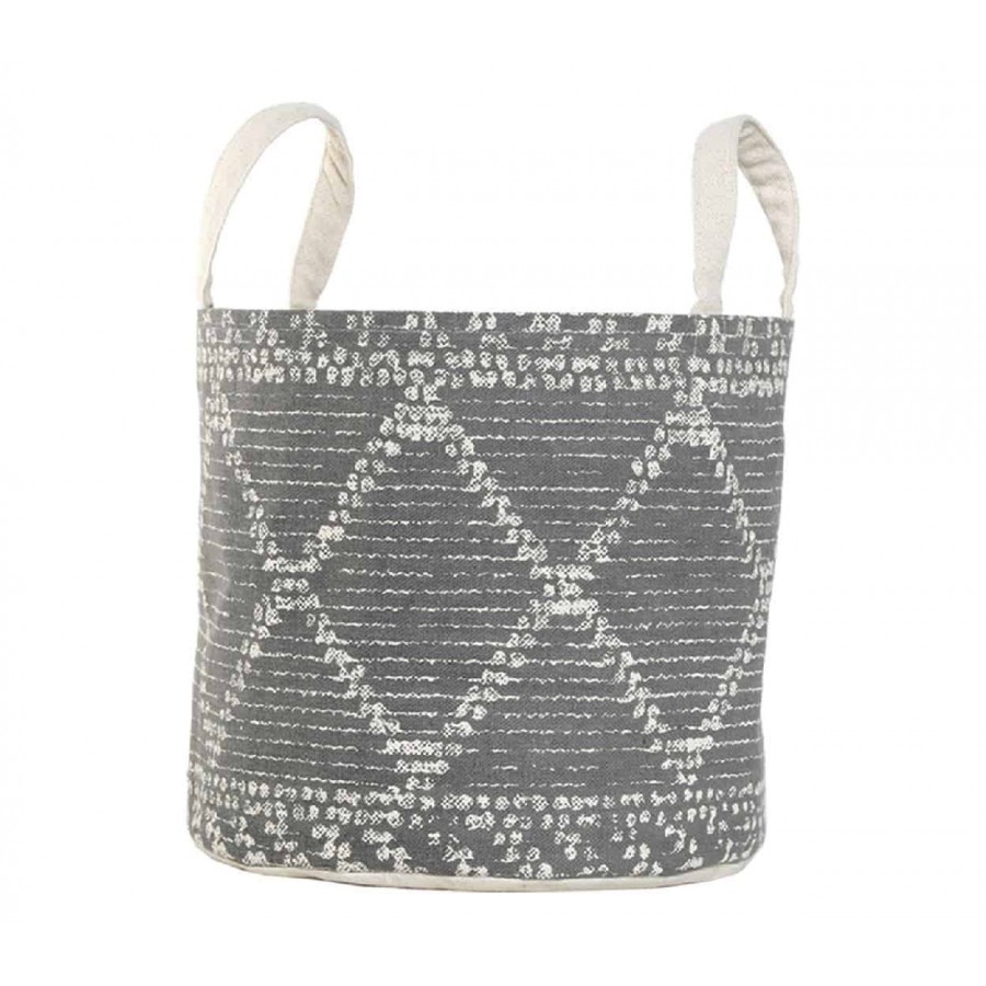 Διακοσμητικό Καλάθι decore ανθρακί Nef Nef 32x32x32