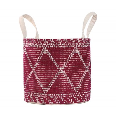 Διακοσμητικό Καλάθι decore bordo Nef Nef 32x32x32