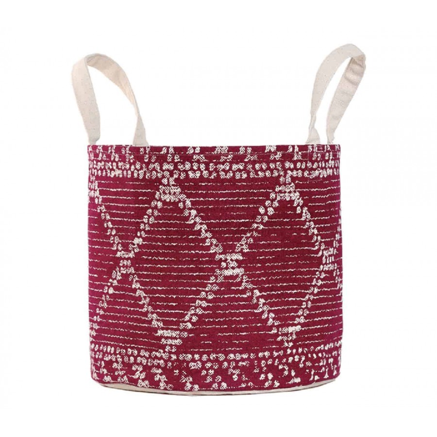 Διακοσμητικό Καλάθι decore bordo Nef Nef 32x32x32