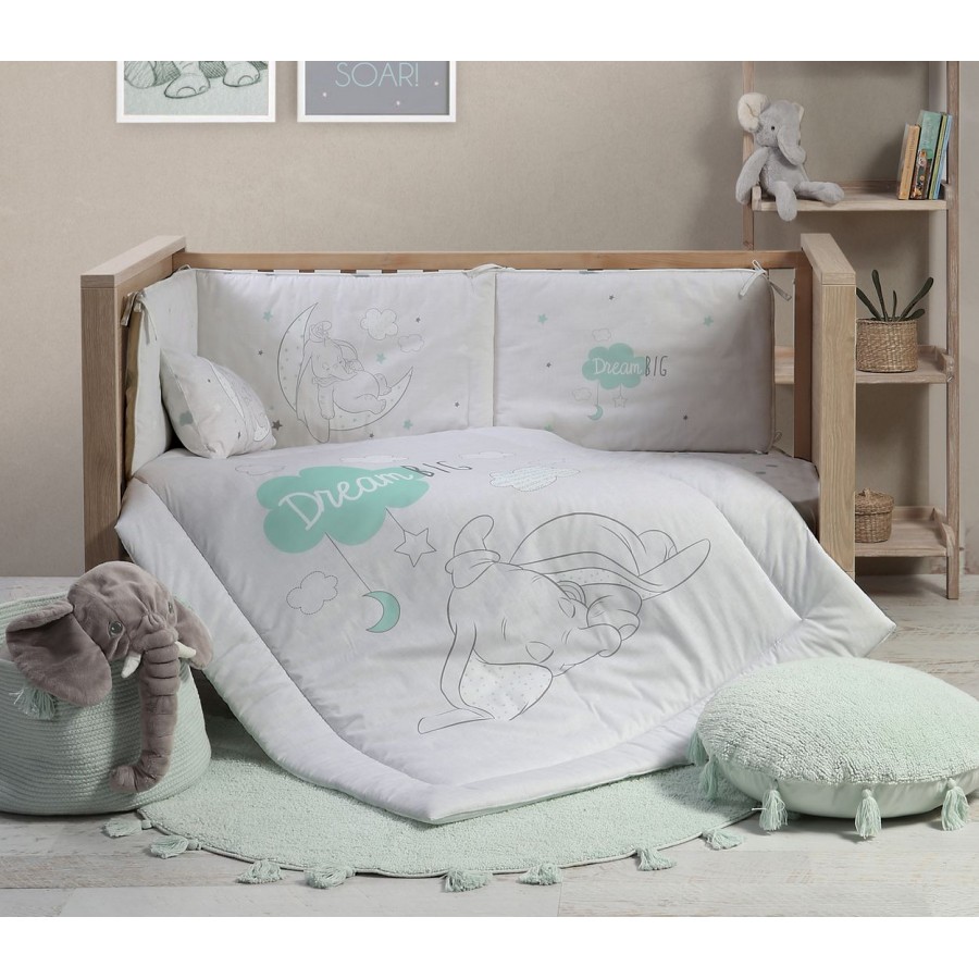 Κουβερλί Κούνιας Dumbo Dreams 110x140 Κουβερλί Κούνιας Dumbo Dreams 110x140
