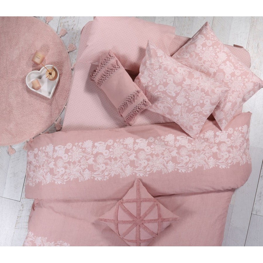 Κουβερλί Μονό Semplice Pink 170x240