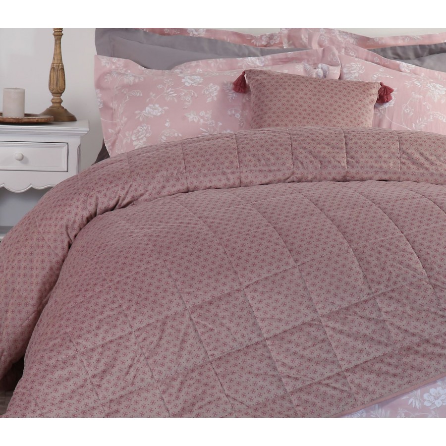 Κουβερλί Υπέρδιπλο Cendra Pink Nef-Nef  240X230