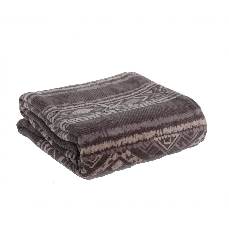 Κουβέρτα Fleece Μονή Gana Anthracite Nef-Nef  160x220