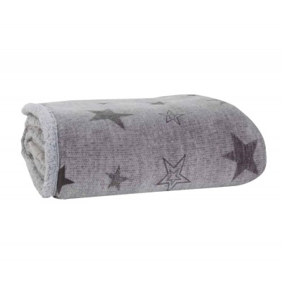 Κουβέρτα fleece Μονή με γουνά astro Nef Nef 160x220