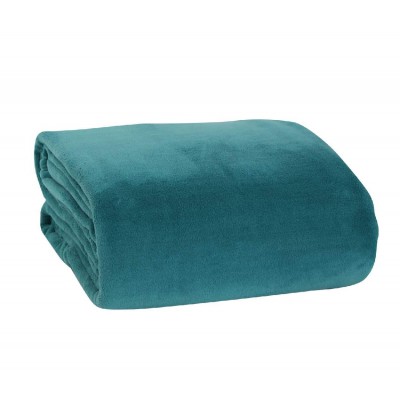 Κουβέρτα fleece Μονή planet 1116 dusty petrol Nef Nef 160x220