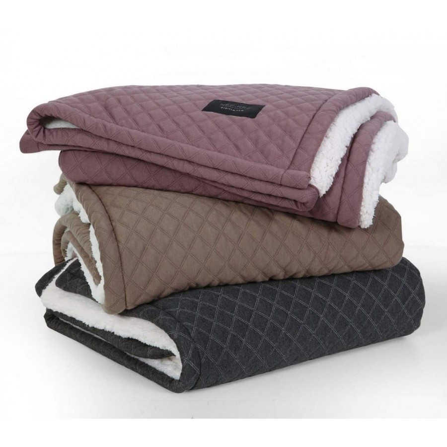 Κουβέρτα καναπέ με γούνα division Γκρί Nef Nef 130x170 Κουβέρτα καναπέ με γούνα division Γκρί Nef Nef 130x170