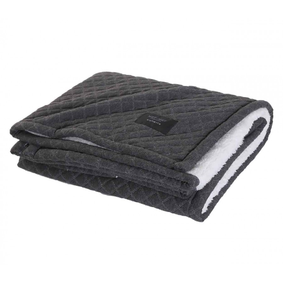 Κουβέρτα καναπέ με γούνα division Γκρί Nef Nef 130x170 Κουβέρτα καναπέ με γούνα division Γκρί Nef Nef 130x170