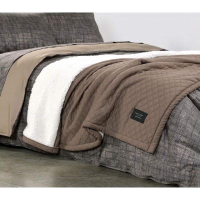 Κουβέρτα καναπέ με sherpa γούνα division Nef Nef 130x170 Κουβέρτα καναπέ με sherpa γούνα division Nef Nef 130x170
