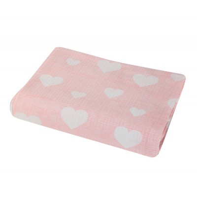 Κουβέρτα Πικέ Μονή Girl Style Pink 160x240
