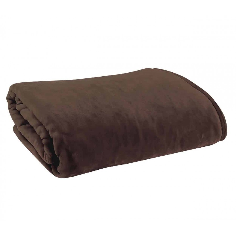 Κουβέρτα υπέρδιπλη Loft 100% polyester 1109 brown Nef Nef 220x240