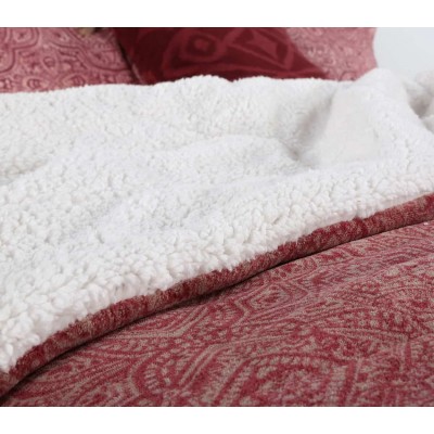 Κουβερτοπάπλωμα μονό henna bordo Nef Nef 160x220