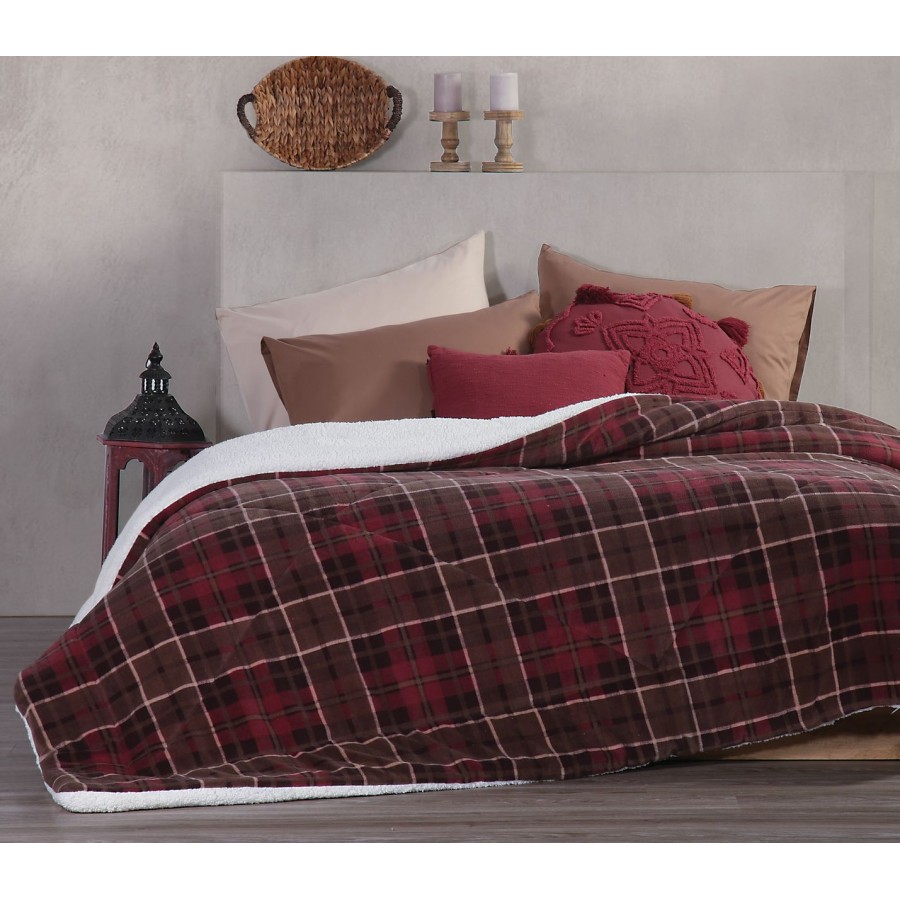 Κουβερτοπάπλωμα Υπέρδιπλο Deep Beige Nef-Nef 240X220 Κουβερτοπάπλωμα Υπέρδιπλο Deep Beige Nef-Nef 240X220