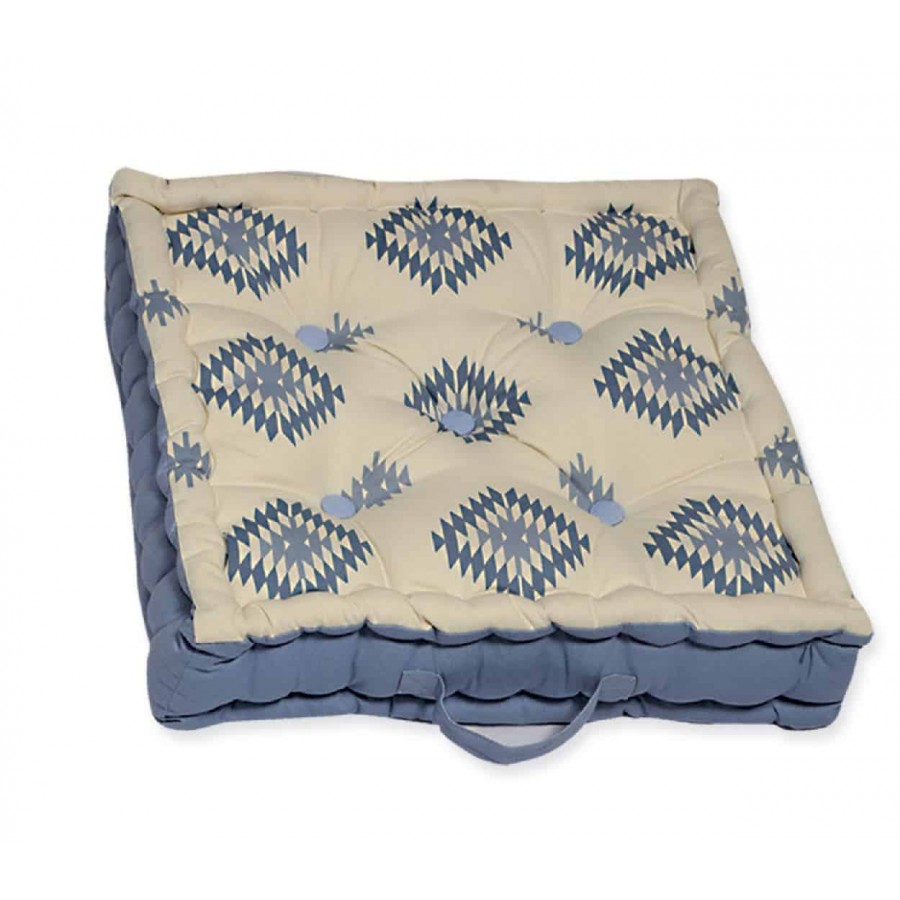 Μαξιλάρα δαπέδου inkas blue Nef Nef 50x50x13