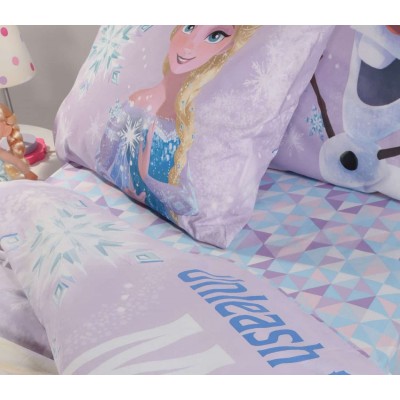Παιδικά Σεντόνια μονά Σετ frozen magic Nef Nef 160x260