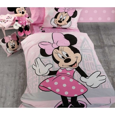 Παιδικά Σεντόνια μονά Σετ minnie cute Nef Nef 160x260