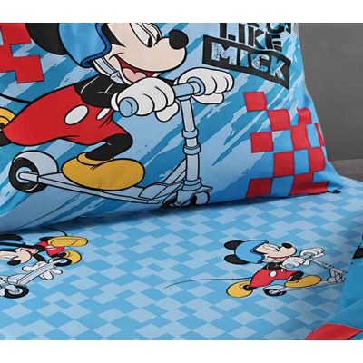 Παιδικά Σεντόνια μονά Σετ quick like mick Nef Nef 160x260