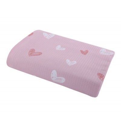 Παιδική Κουβέρτα Πικέ Μονή L'Amour Pink Nef-Nef  160X240