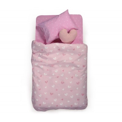 Παιδική Κουβέρτα Πικέ Μονή L'Amour Pink Nef-Nef  160X240