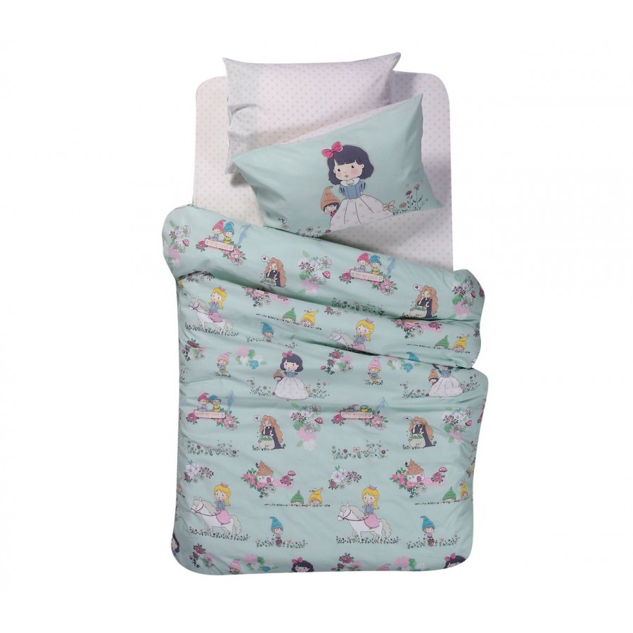 Παιδικό Κουβερλί Μονό Snow White 160x240