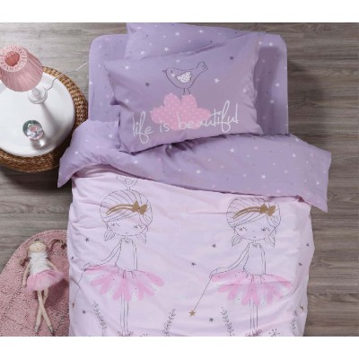 Παιδικό Πάπλωμα Μονό romantic girl Nef Nef 160x240