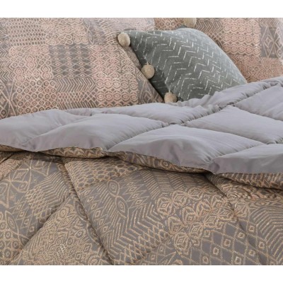 Πάπλωμα Μονό cedar anthracite Nef Nef 160x220