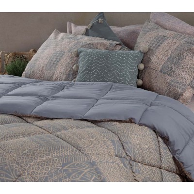 Πάπλωμα Μονό cedar anthracite Nef Nef 160x220
