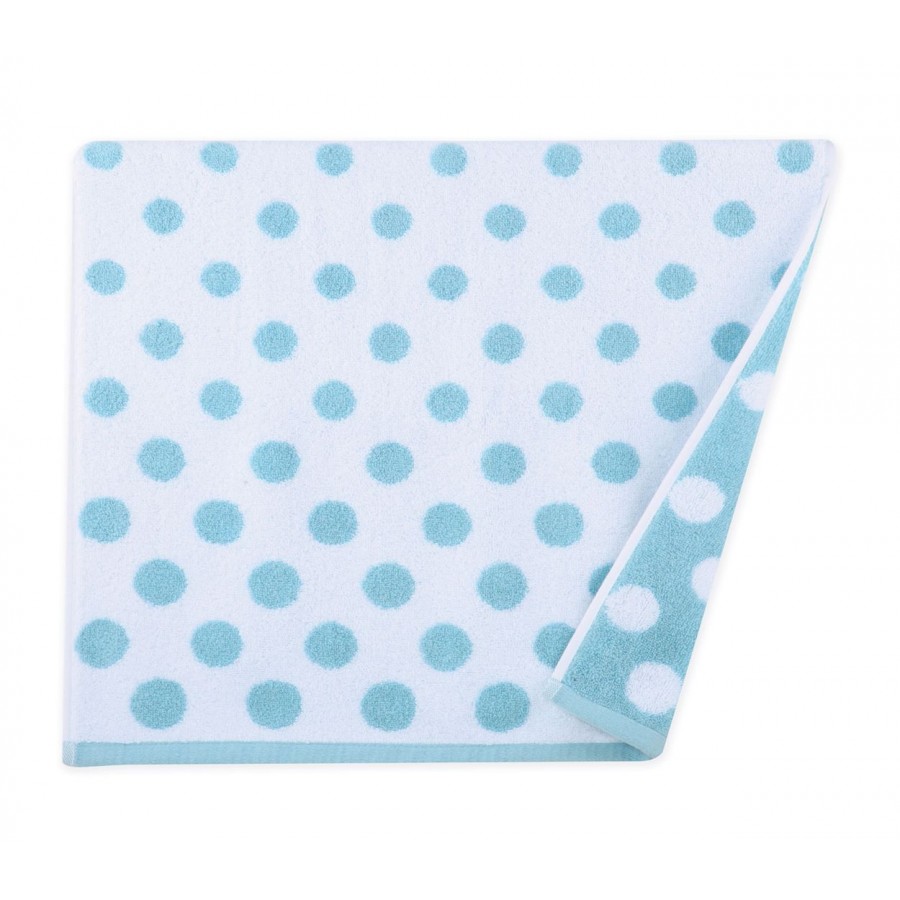 Πετσέτα Προσώπου Dots Blue Nef-Nef Πετσέτες Προσώπου 50X90