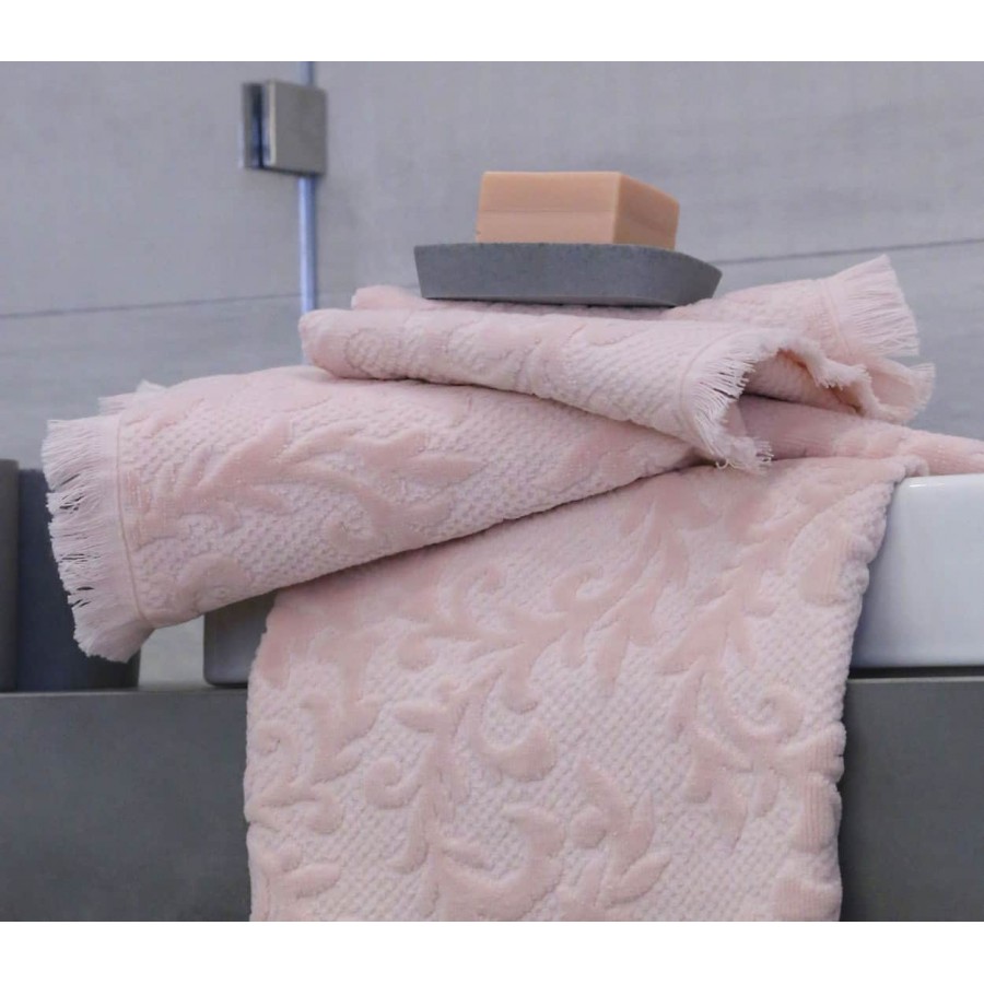 Πετσέτα προσώπου ethereal pink Nef Nef 50x90