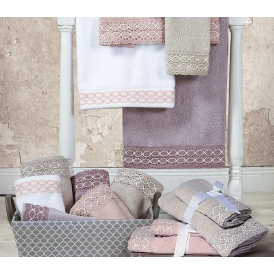 Πετσέτα Σετ 2 τμχ smooth linen Nef Nef 30x50-50x90 Πετσέτα Σετ 2 τμχ smooth linen Nef Nef 30x50-50x90