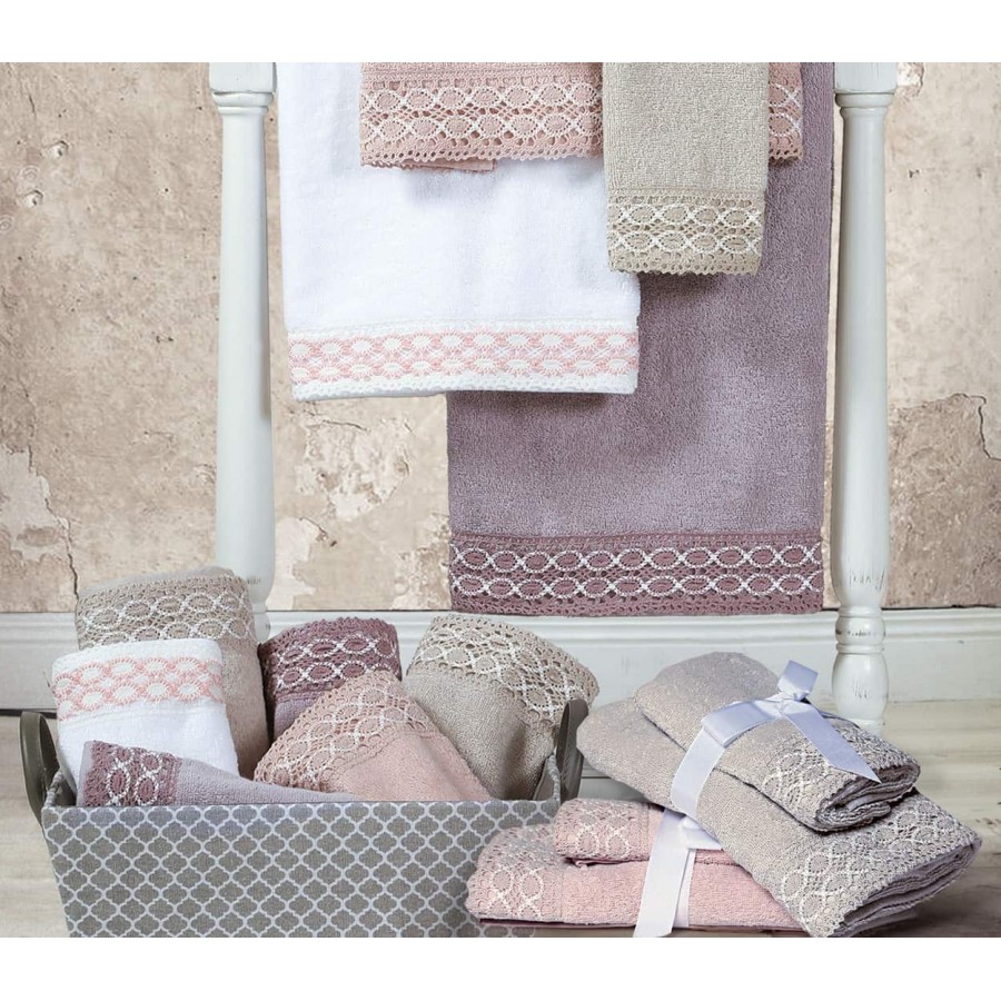 Πετσέτα Σετ 2 τμχ smooth linen Nef Nef 30x50-50x90 Πετσέτα Σετ 2 τμχ smooth linen Nef Nef 30x50-50x90