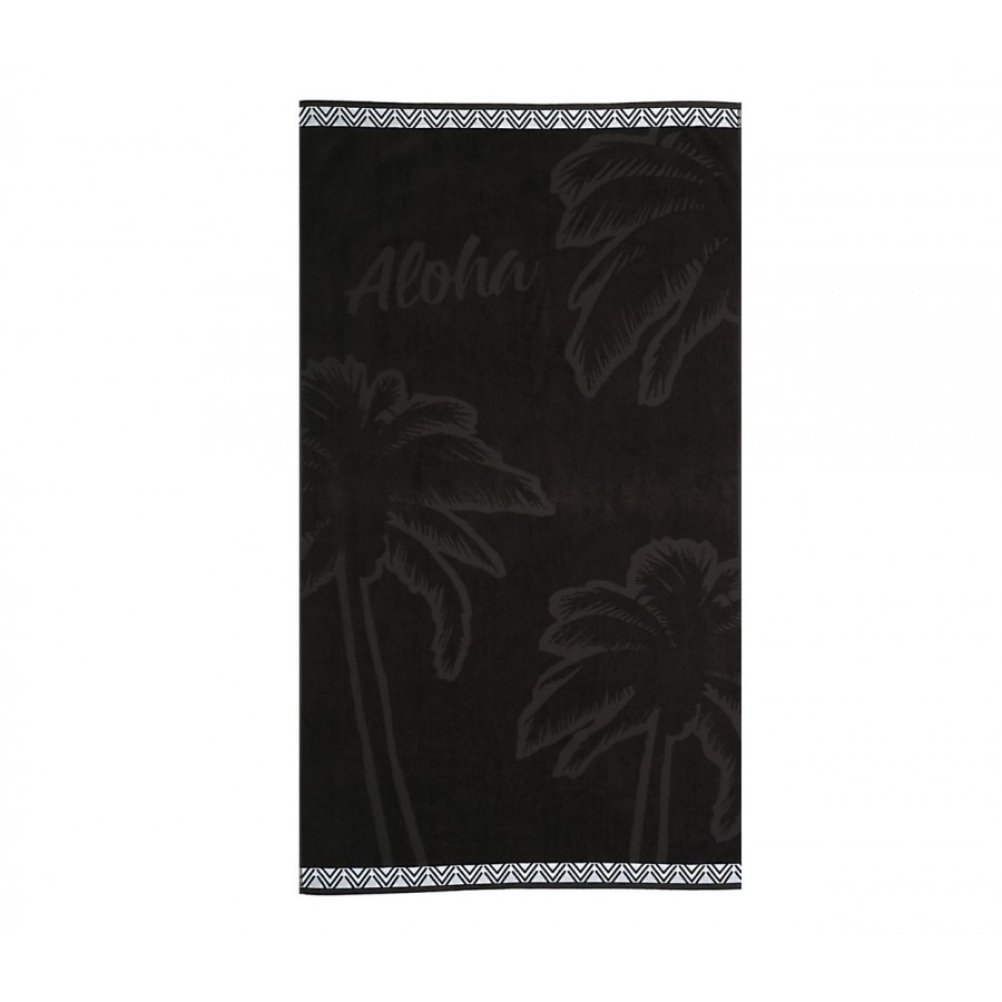 Πετσέτα Θαλάσσης Aloha 80X160 Black