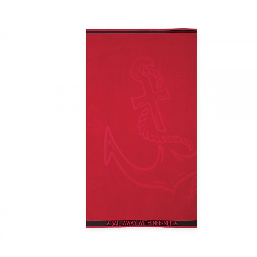 Πετσέτα Θαλάσσης Anchor 80X160 Red