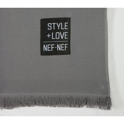 Πετσέτα Θαλάσσης Πικέ Life Style 90X170 Grey