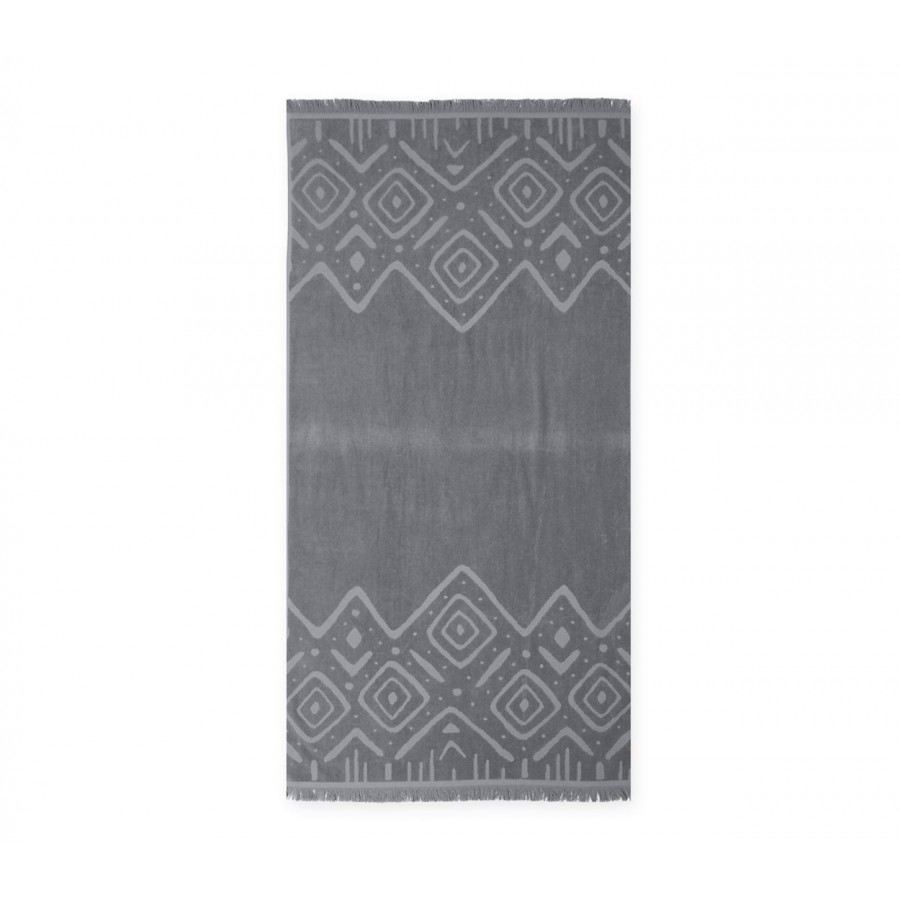 Πετσέτα Θαλάσσης True Embossed 80X160 Grey